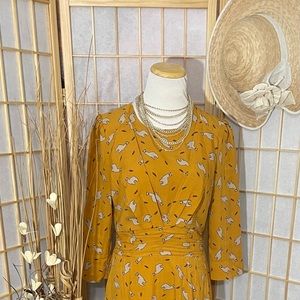 Anthropologie Louche Birte Llama Dress